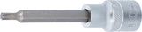 BIT SOCKET | LENGTH 100 MM | 12.5 MM (1/2") DRIVE | SPLINE (FOR RIBE) | M5 (4160)