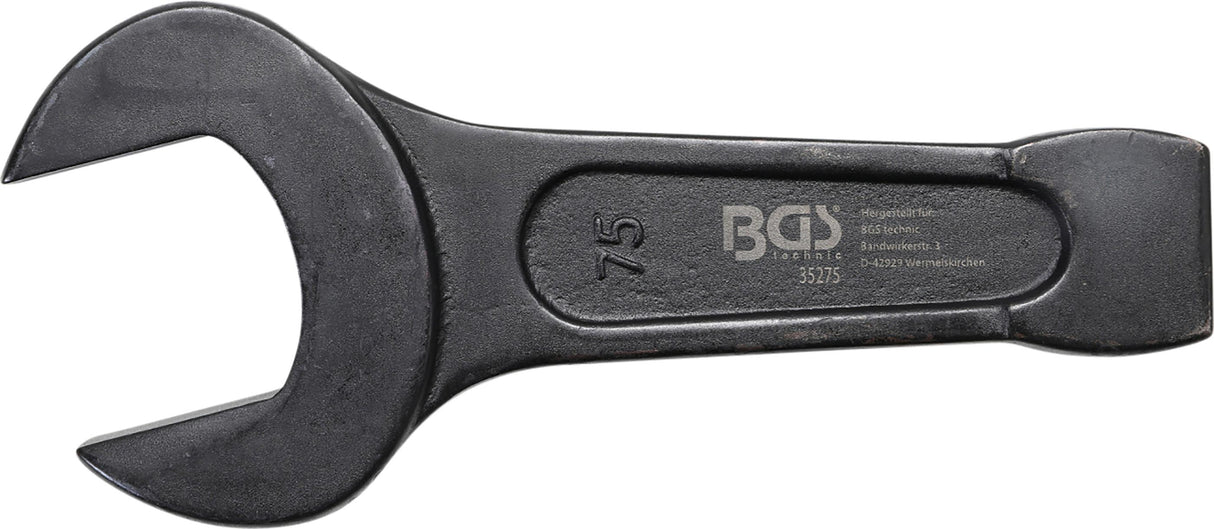 SLOGGING OPEN END SPANNER | 75 MM (35275)