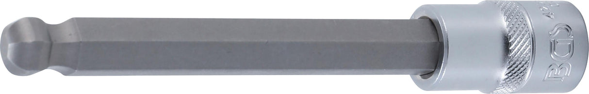 BIT SOCKET | LENGTH 140 MM | 12.5 MM (1/2") DRIVE | INTERNAL HEXAGON WITH BALL HEAD 12 MM (4258-12)