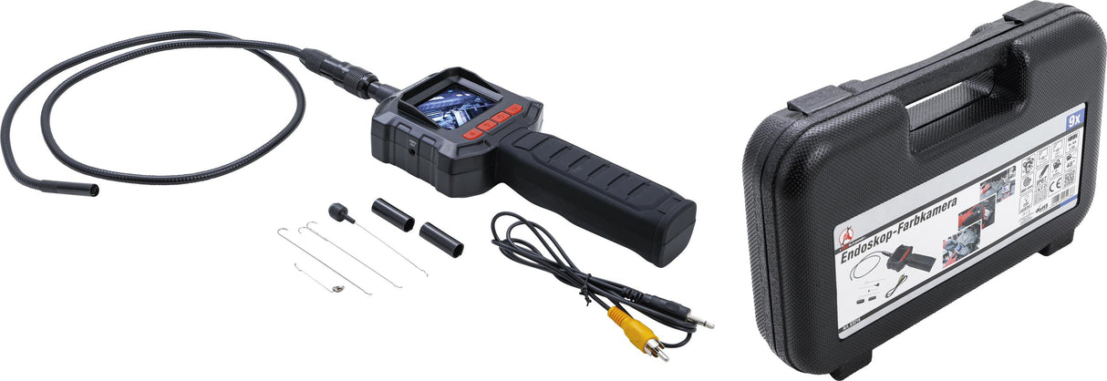 VIDEO BORESCOPE WITH TFT-DISPLAY | CAMERA HEAD Ø 8 MM (63216)