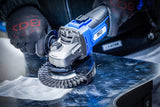 CORDLESS ANGLE GRINDER SET | BRUSHLESS | 18 V | WITH RECHARGEABLE BATTERY AND QUICK CHARGER (7396)
