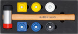 HAMMER SET WITH INTERCHANGEABLE HEADS | Ø 43 MM | 9 PCS. (52101)
