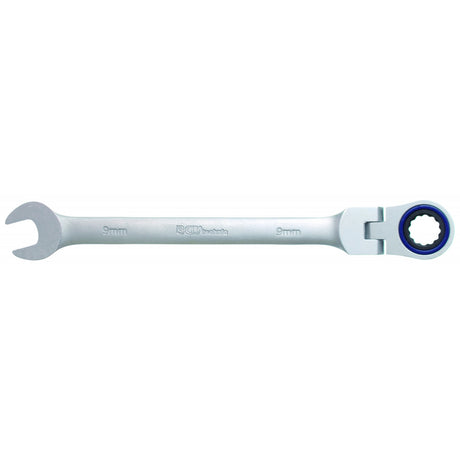 FLEX HEAD RATCHET WRENCH 72 TEETH CR-V 9 MM (1559)