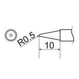 T12 SOLDERING IRON TIP, TIP TYPE: B2 (YT-82498)