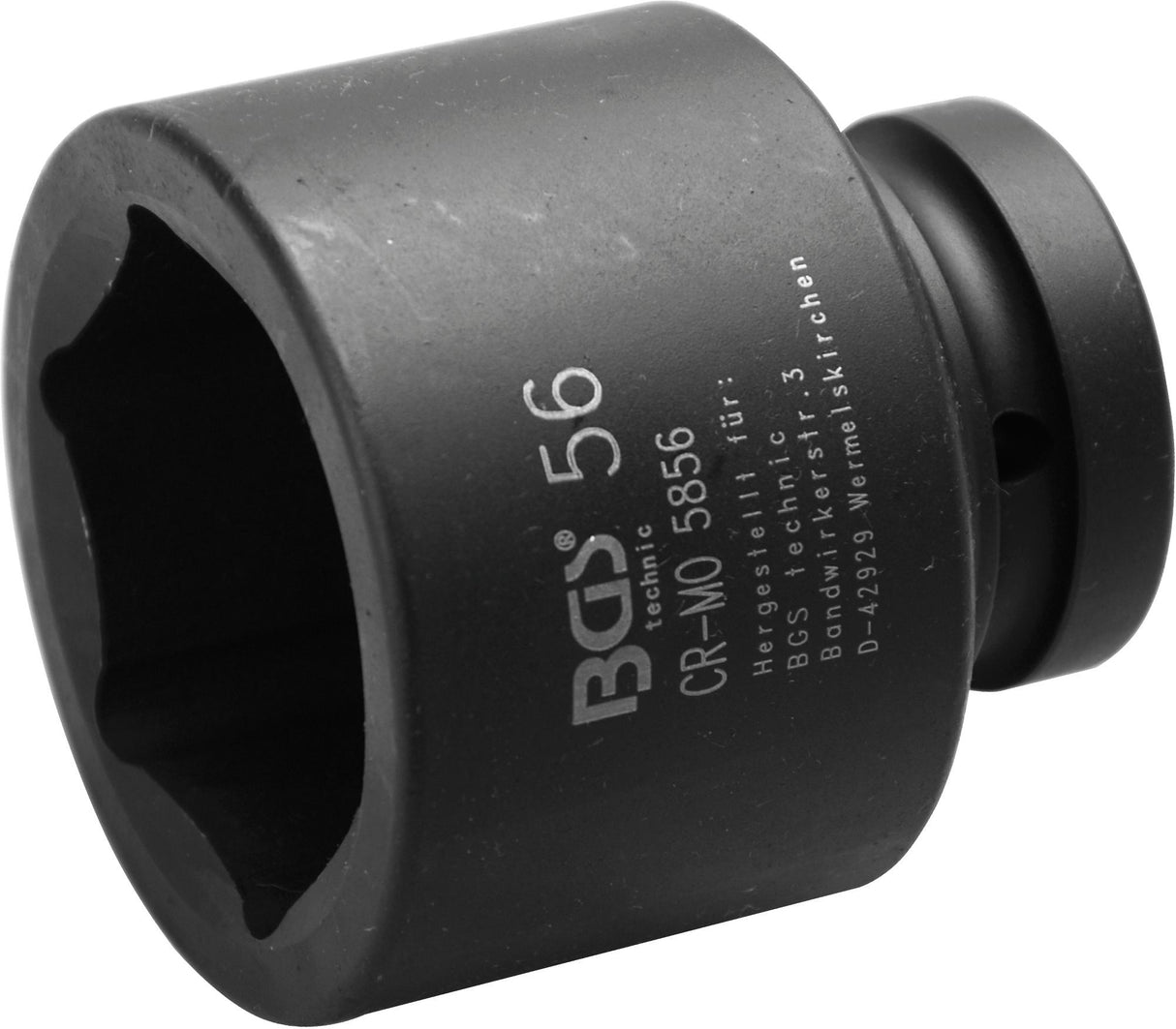IMPACT SOCKET, HEXAGON | 25 MM (1") DRIVE | 56 MM (5856)