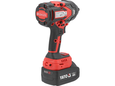 IMPACT WRENCH 18V 1/2'' 1200NM - 4AH (YT-828071)