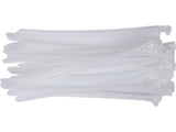 RELEASABLE CAB TIES 7,6X200MM 50PCS WHI (YT-70663)