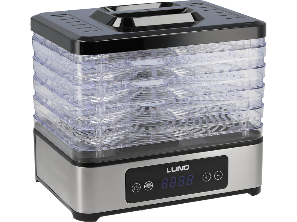 FOOD DEHYDRATOR: MUSHROOMS / BERRIES / FRUITS ETC. | 5 TRAYS | 400W (68284)