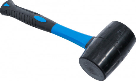 RUBBER MALLET | FIBREGLAS SHAFT | BLACK HEAD | Ø 60 MM | 500 G (1961)