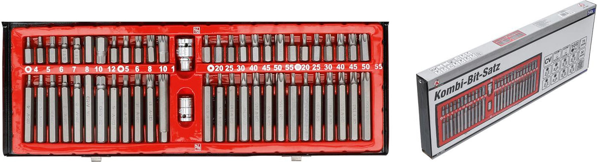 COMBINED BIT SET | 54 PCS. (6868)