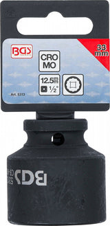 IMPACT SOCKET, 12-POINT | 12.5 MM (1/2") DRIVE | 33 MM (5313)