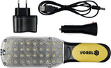 WORK LAMP RECHARGEABLE | FLAT | NI-MH 7.2V | 600MAH | 36 LED (82720)