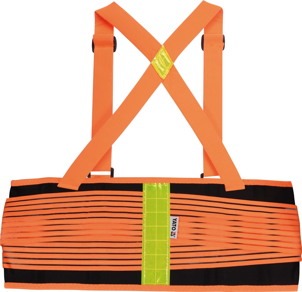 HIGH VISIBILITY BACK SUPPORT BELT,ORANGE (YT-742411)