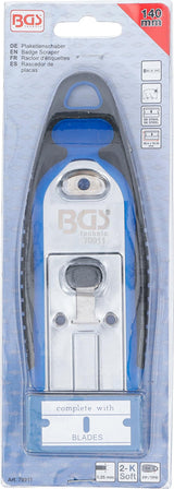 BADGE SCRAPER | 40 MM | WITH 6 SCRAPER BLADES (70911)