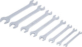 DOUBLE OPEN END SPANNER SET | 6 - 22 MM | 8 PCS. (30600)