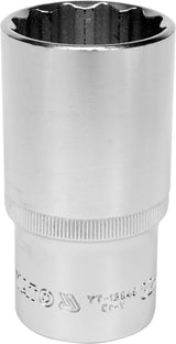 BIHEXAGONAL SOCKET 32MM 1/2" 12PT CV (YT-12949)