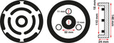 RUBBER PAD | FOR AUTO LIFTS | Ø 145 MM (6473)