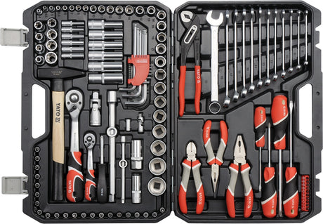 SOCKET SET 1/4", 1/2" 122PCS (YT-38901)