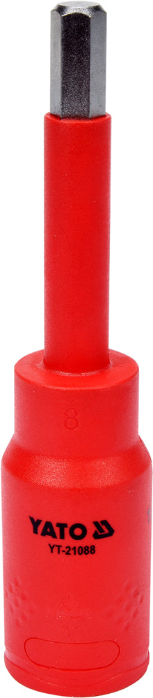 INSULA. STAR BIT SOCKET 8X120MM 1/2" VDE (YT-21088)