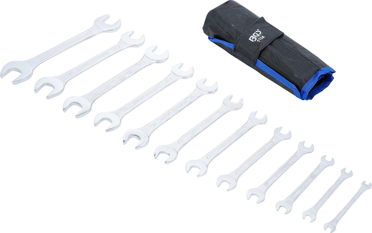 DOUBLE OPEN END SPANNER SET | 6 X 7 - 30 X 32 MM | 12 PCS. (1184)