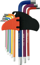 9PCS  LONG HEX KEY SET 1.5-10MM (YT-05631)