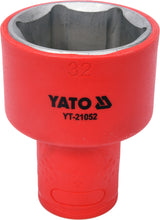 INSULATED HEXAGONAL SOCKET 32MM 1/2" VDE (YT-21052)
