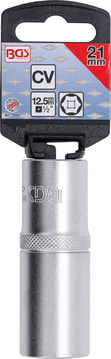 SOCKET, HEXAGON, DEEP | 12.5 MM (1/2") DRIVE | 21 MM (10561)