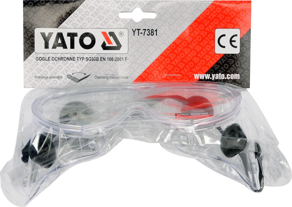 SAFETY GLASSES WITH VENTILATION (YT-7381)