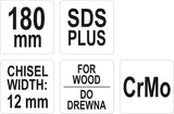 SDS PLUS CHISEL FOR WOOD (YT-47200)