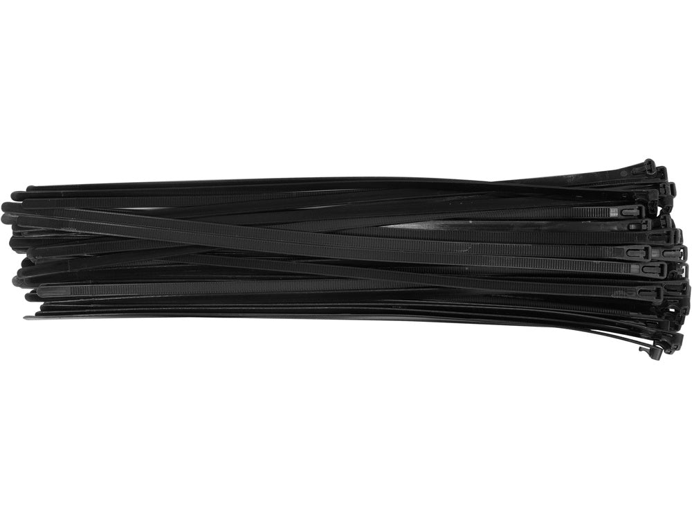 RELEASABLE CAB TIES 7,6X400MM 50PCS BLAC (YT-70677)