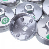 OIL FILTER CAPS | ALUMINUM | WITH RATCHET 12.5 MM (1/2") | 23 PCS. (WS2705)