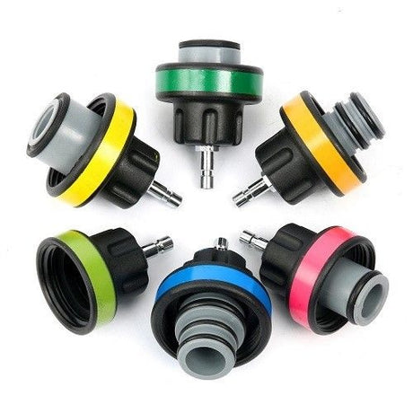 RADIATOR PRESSURE AND COOLING SYSTEM TESTER | 28 PCS. (SK2112)