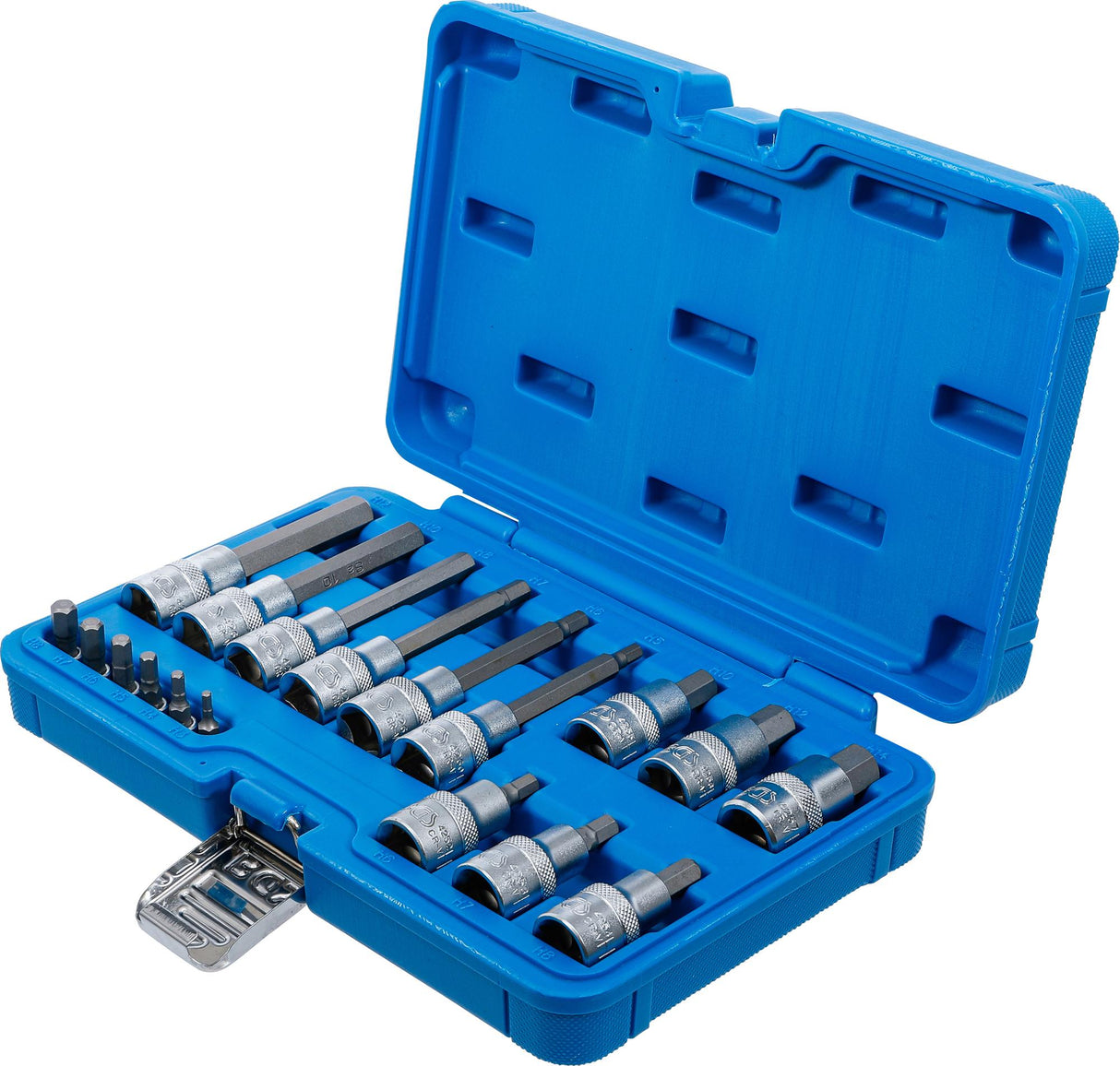 BIT SOCKET SET | 6.3 MM (1/4") / 12.5 MM (1/2") DRIVE | INTERNAL HEXAGON | 18 PCS. (5171)