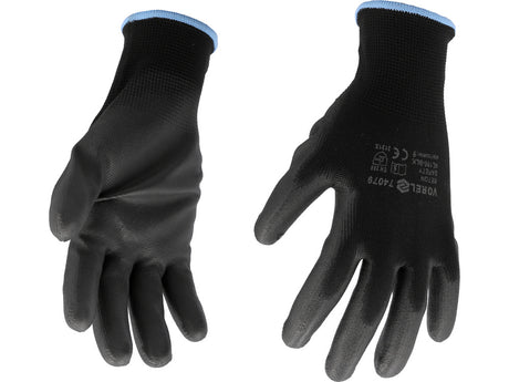WORKING GLOVES, BLACK 9" (74079)