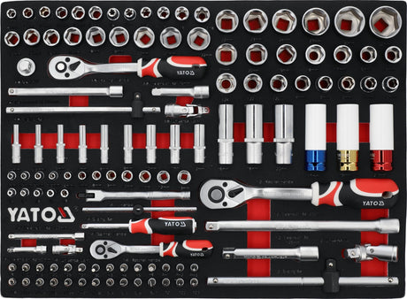 TOOL CABINET ON WHEELS | 7 DRAWERS | WITH TOOLS | 190 PCS (YT-55306)