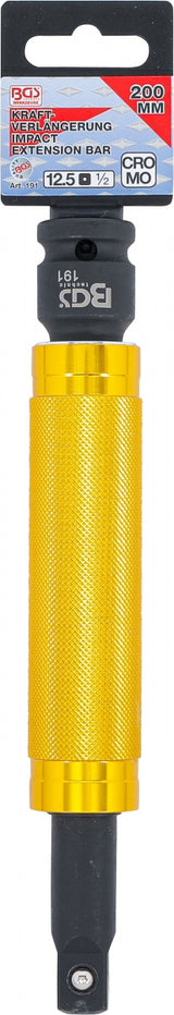 IMPACT EXTENSION BAR WITH BALL BEARING HANDLE | 12.5 MM (1/2") | 200 MM (191)