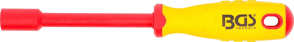 VDE SOCKET SCREWDRIVER | HEXAGON | 10 MM | BLADE LENGTH 125 MM (71090)