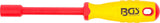 VDE SOCKET SCREWDRIVER | HEXAGON | 10 MM | BLADE LENGTH 125 MM (71090)