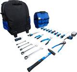 TOOL KIT IN A BACKPACK WITH WHEELS AND TELESCOPIC HANDLE | VDE | 66 PCS (3347)