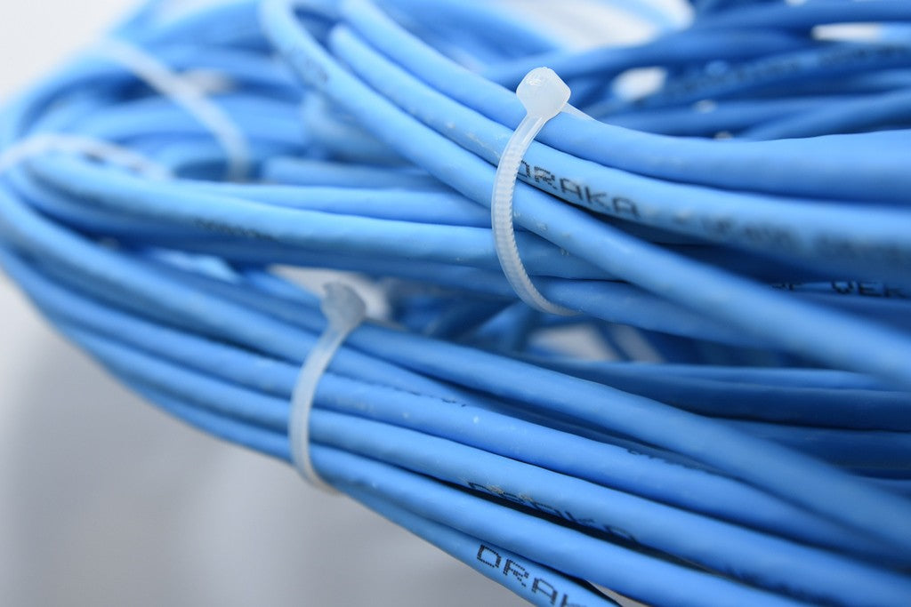 CABLE TIES 75X2.4MM 100PCS /WHITE/ (73881)