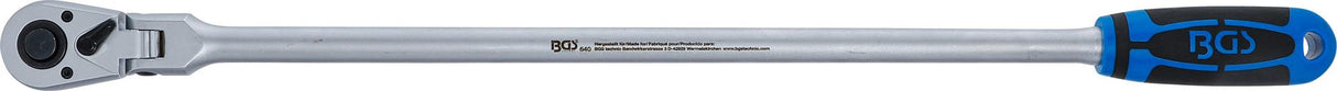 FLEXIBLE RATCHET | LOCKABLE | EXTRA LONG | EXTERNAL SQUARE 12.5 MM (1/2") | 609 MM (640)
