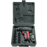 PNEUMATIC IMPACT WRENCH | 12.5 MM (1/2") | 1600 NM | WITH SET (AKP-01)