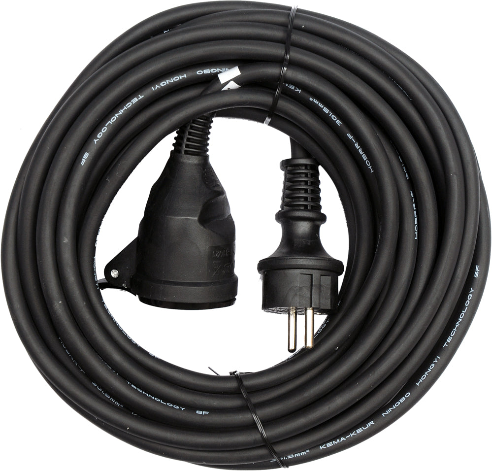 RUBBER EXTENSION CABLE IP44, 3X1.5MM2 30M (YT-81023)