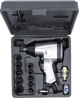 AIR IMPACT WRENCH WITH TOOL SET | 12.5 MM (1/2") | 312 NM | 16 PCS. (3211)