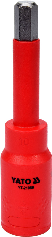 INSULA. STAR BIT SOCKET 10X120MM 1/2 VDE (YT-21089)