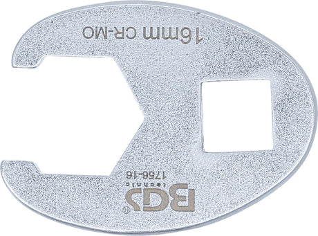 CROWFOOT SPANNER | 10 MM (3/8") DRIVE | 16 MM (1756-16)