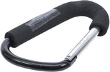 CARABINER EARHOOKS | JUMBO | 160 MM | 30 KG (8077)