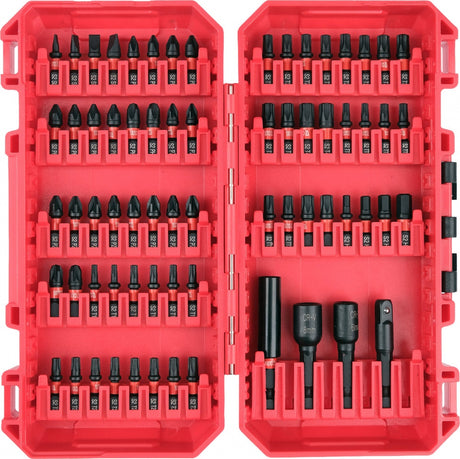 IMPACT BIT SET | 1/4" | 68 PCS | S2 (YT-78077)