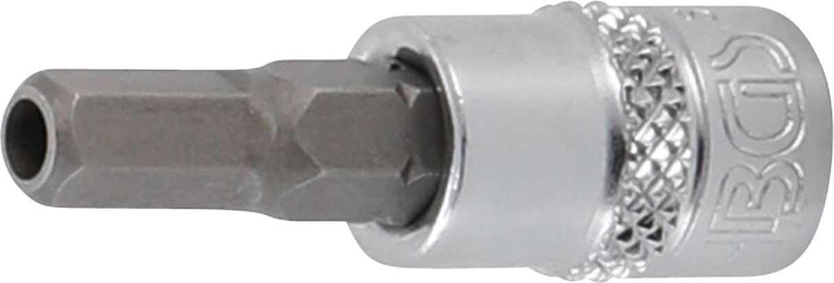BIT SOCKET SET | 6.3 MM (1/4") DRIVE | INTERNAL HEXAGON TAMPERPROOF 2 - 7 MM | 8 PCS. (5156)