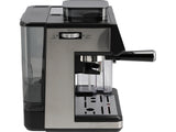PRESSURE COFFEE MAKER WITH MILK FROTHER AND GRINDER 1350W (68501)
